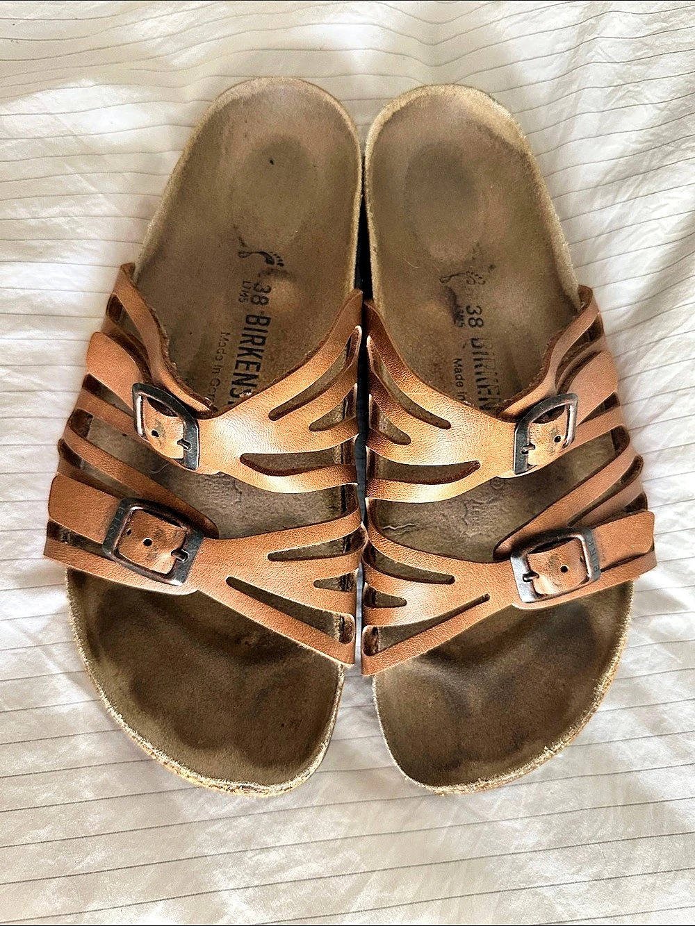 Birkenstock Granada Two-Strap Sandals Brown EU 38